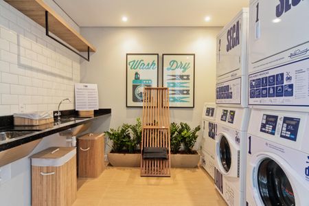 Apartamento à venda com 39m², 2 quartos e sem vaga Apartamento à venda com 39m², 2 quartos e sem vagaLavanderia