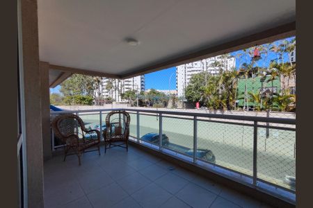 Varanda de apartamento para alugar com 2 quartos, 85m² em Recreio dos Bandeirantes, Rio de Janeiro