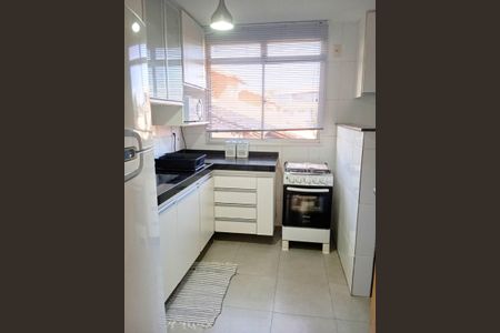 Cozinha de apartamento à venda com 3 quartos, 78m² em Santa Branca, Belo Horizonte