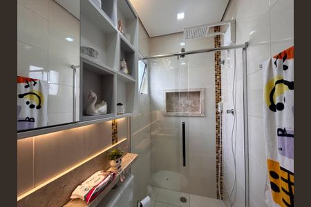 Casa de condomínio à venda com 117m², 2 quartos e 2 vagas Casa de condomínio à venda com 117m², 2 quartos e 2 vagasBanheiro da Suíte 1