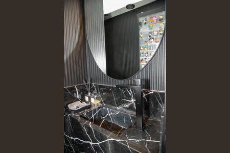 Lavabo de apartamento à venda com 1 quarto, 83m² em Brooklin, São Paulo