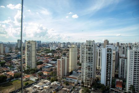 Varanda Sala de apartamento à venda com 1 quarto, 83m² em Brooklin, São Paulo