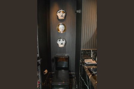 Lavabo de apartamento à venda com 1 quarto, 83m² em Brooklin, São Paulo