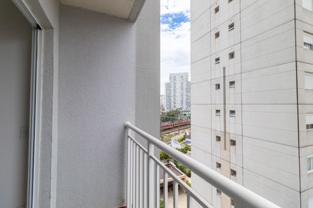 Sacada da Sala de apartamento para alugar com 1 quarto, 26m² em Barra Funda, São Paulo