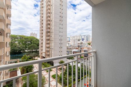 Sacada da Sala de apartamento para alugar com 1 quarto, 26m² em Barra Funda, São Paulo