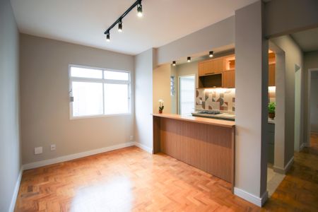 Sala de apartamento para alugar com 1 quarto, 50m² em Itaim Bibi, São Paulo