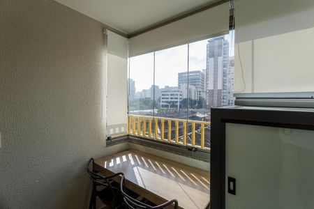 Varanda de apartamento à venda com 1 quarto, 29m² em Vila Olímpia, São Paulo
