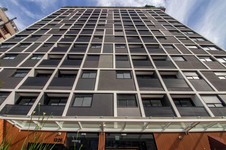 Studio para alugar com 38m², 1 quarto e sem vaga Studio para alugar com 38m², 1 quarto e sem vagaFachada