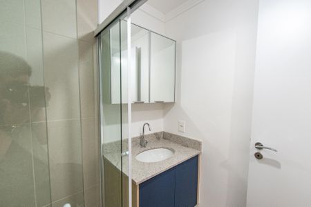 Studio para alugar com 28m², 1 quarto e sem vaga Studio para alugar com 28m², 1 quarto e sem vagaBanheiro