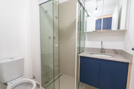 Studio para alugar com 28m², 1 quarto e sem vaga Studio para alugar com 28m², 1 quarto e sem vagaBanheiro