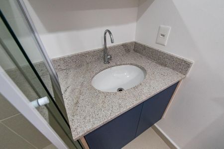 Studio para alugar com 28m², 1 quarto e sem vaga Studio para alugar com 28m², 1 quarto e sem vagaBanheiro