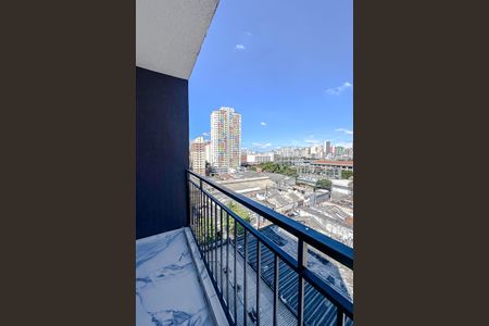 Varanda do Studio de kitnet/studio para alugar com 1 quarto, 30m² em Brás, São Paulo