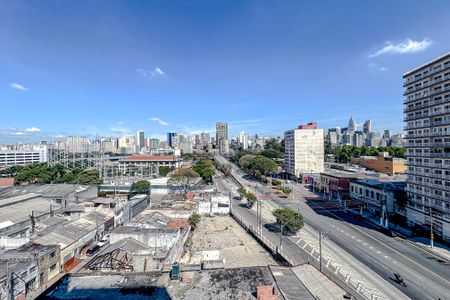 Vista da Varanda do Studio de kitnet/studio para alugar com 1 quarto, 30m² em Brás, São Paulo