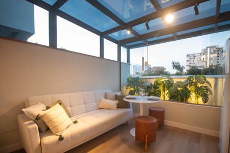 Apartamento à venda com 31m², 1 quarto e sem vaga Apartamento à venda com 31m², 1 quarto e sem vagaVaranda do Studio