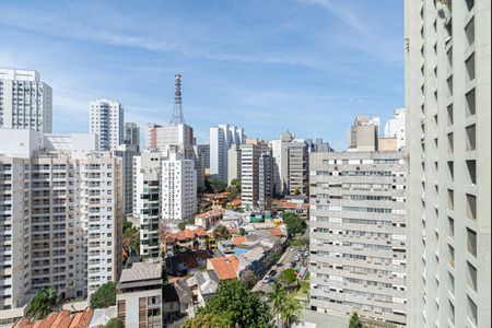 Vista da Sala de kitnet/studio à venda com 1 quarto, 28m² em Jardim Paulista, São Paulo