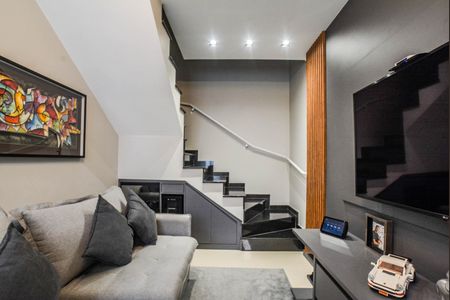 Sala de apartamento à venda com 2 quartos, 120m² em Jardim Paraiso, Santo André