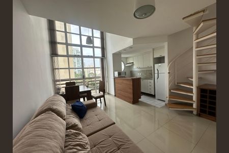 Apartamento para alugar com 58m², 1 quarto e 1 vagaSala