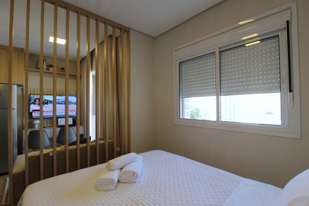 Quarto Suíte de kitnet/studio para alugar com 1 quarto, 24m² em Vila Olímpia, São Paulo