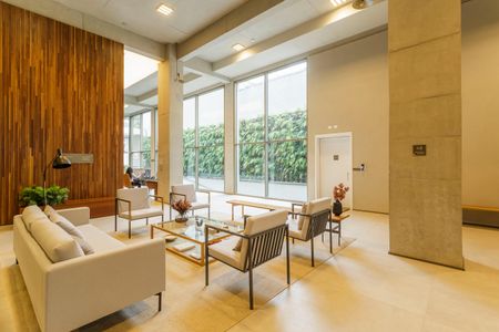 Apartamento para alugar com 90m², 2 quartos e sem vagaHall social