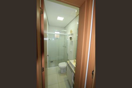 Banheiro 1 de apartamento para alugar com 2 quartos, 57m² em Santa Mônica, Uberlândia