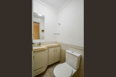 Lavabo de casa de condomínio para alugar com 3 quartos, 167m² em Vila Homero Thon, Santo André