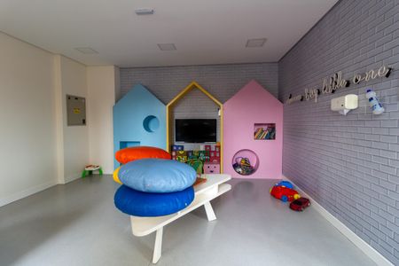 Apartamento para alugar com 34m², 1 quarto e sem vaga Apartamento para alugar com 34m², 1 quarto e sem vagaÁrea comum - Brinquedoteca