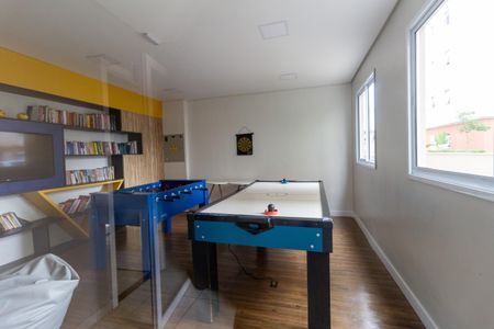 Apartamento para alugar com 34m², 1 quarto e sem vaga Apartamento para alugar com 34m², 1 quarto e sem vagaÁrea comum - Salão de Jogos