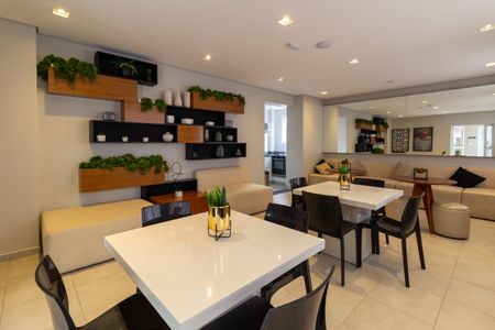 Apartamento para alugar com 34m², 1 quarto e sem vaga Apartamento para alugar com 34m², 1 quarto e sem vagaÁrea comum - Salão de Festas