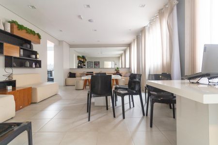 Apartamento para alugar com 34m², 1 quarto e sem vaga Apartamento para alugar com 34m², 1 quarto e sem vagaÁrea comum - Salão de Festas