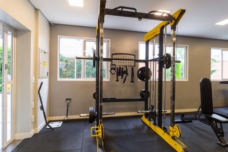 Apartamento para alugar com 34m², 1 quarto e sem vaga Apartamento para alugar com 34m², 1 quarto e sem vagaÁrea comum - Academia