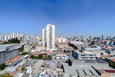 Vista da Varanda de apartamento para alugar com 1 quarto, 33m² em Belenzinho, São Paulo
