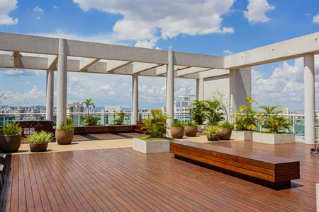 Apartamento à venda com 34m², 1 quarto e 1 vaga Apartamento à venda com 34m², 1 quarto e 1 vagaTerraço