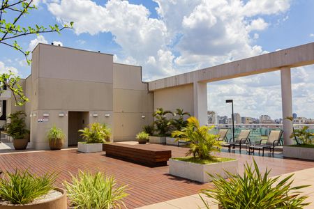 Apartamento à venda com 34m², 1 quarto e 1 vaga Apartamento à venda com 34m², 1 quarto e 1 vagaTerraço