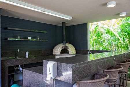 Apartamento à venda com 34m², 1 quarto e 1 vaga Apartamento à venda com 34m², 1 quarto e 1 vagaÁrea comum - Churrasqueira