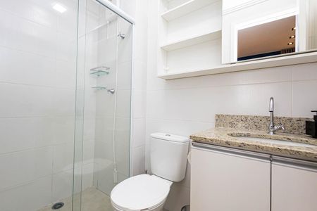 Studio para alugar com 31m², 1 quarto e sem vaga Studio para alugar com 31m², 1 quarto e sem vagaBanheiro