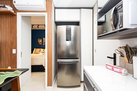 Studio para alugar com 31m², 1 quarto e sem vaga Studio para alugar com 31m², 1 quarto e sem vagaCozinha