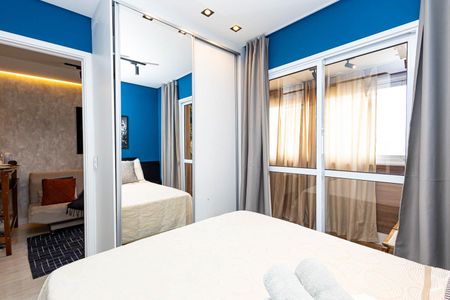 Studio para alugar com 31m², 1 quarto e sem vaga Studio para alugar com 31m², 1 quarto e sem vagaQuarto