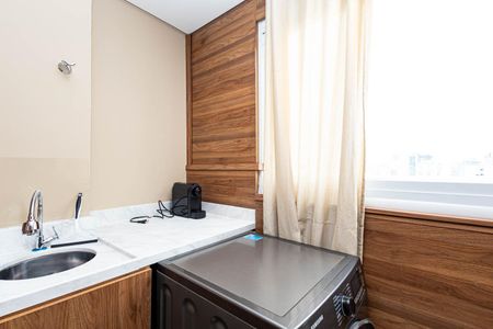 Studio para alugar com 31m², 1 quarto e sem vaga Studio para alugar com 31m², 1 quarto e sem vagaÁrea de Serviço