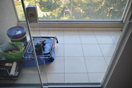 Sala de apartamento à venda com 2 quartos, 60m² em Vila Eldizia, Santo André