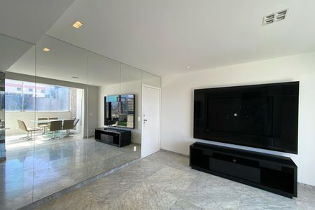 Sala de apartamento para alugar com 3 quartos, 213m² em Savassi, Belo Horizonte