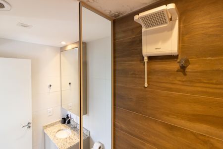 Studio para alugar com 24m², 1 quarto e sem vaga Studio para alugar com 24m², 1 quarto e sem vagaBanheiro da Suíte