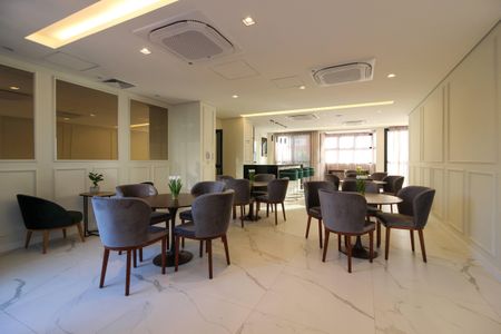 Studio para alugar com 24m², 1 quarto e sem vaga Studio para alugar com 24m², 1 quarto e sem vagaÁrea comum - Salão de festas