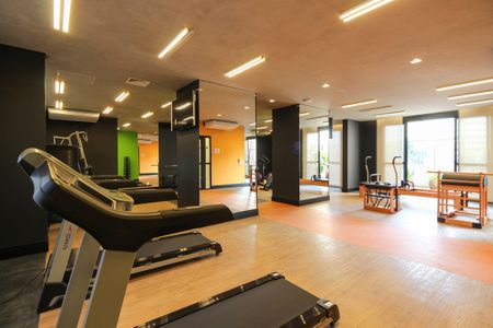 Studio para alugar com 24m², 1 quarto e sem vaga Studio para alugar com 24m², 1 quarto e sem vagaÁrea comum - Academia