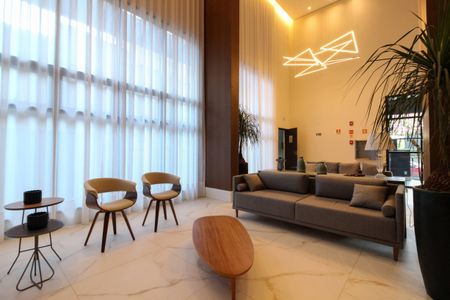 Studio para alugar com 24m², 1 quarto e sem vaga Studio para alugar com 24m², 1 quarto e sem vagaÁrea comum - Hall Social