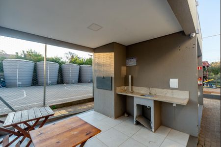 Área comum - Churrasqueira de apartamento para alugar com 2 quartos, 46m² em Centro, Viamão