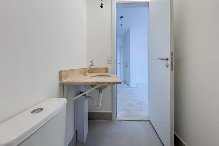 Studio à venda com 27m², 1 quarto e sem vaga Studio à venda com 27m², 1 quarto e sem vagaBanheiro