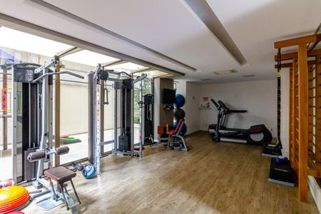 Apartamento para alugar com 210m², 4 quartos e 3 vagas Apartamento para alugar com 210m², 4 quartos e 3 vagasÁrea comum - Academia