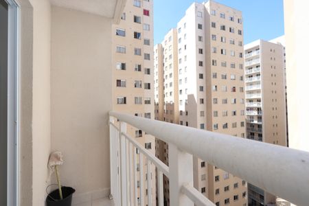 Varanda da Sala de apartamento para alugar com 2 quartos, 35m² em Vila Graciosa, São Paulo