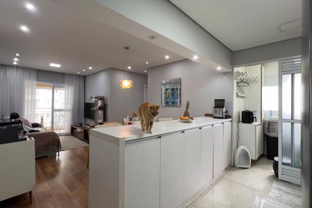 Apartamento à venda com 82m², 3 quartos e 2 vagas Apartamento à venda com 82m², 3 quartos e 2 vagasCozinha e Área de Serviço