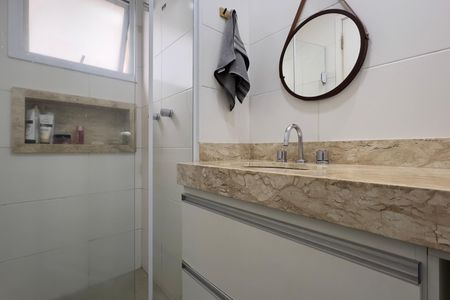 Apartamento à venda com 82m², 3 quartos e 2 vagas Apartamento à venda com 82m², 3 quartos e 2 vagasBanheiro da Suíte